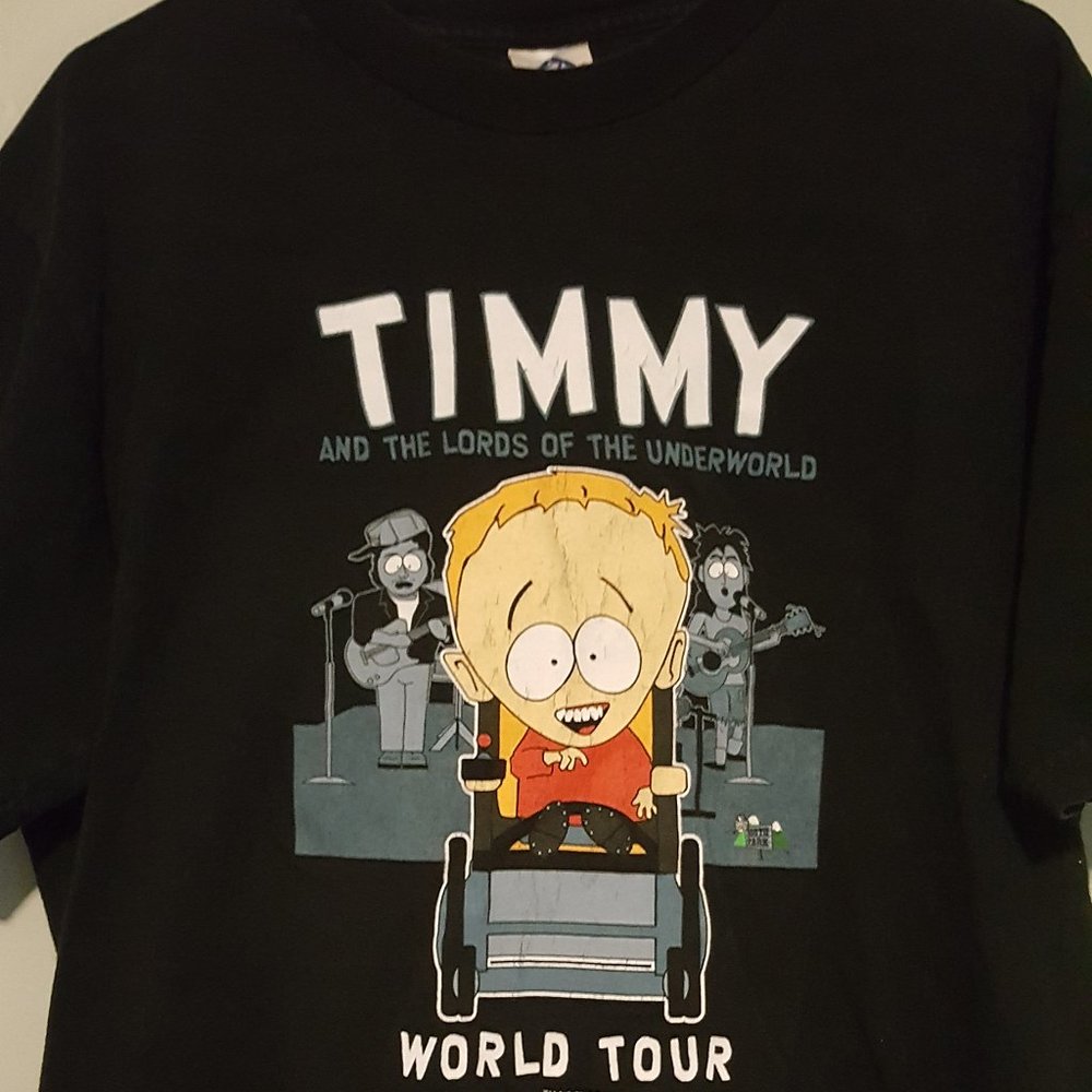 Vintage & Rare Timmy & Lords of the Underworld World Tour T-shirt Sz. L